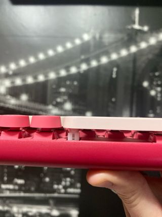 Teclado Logitech POP Keys rosa