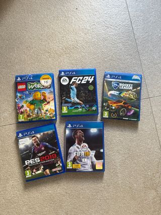 Pack juegos PS4