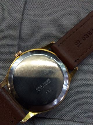 Reloj Edox Suiza mecánico antiguo