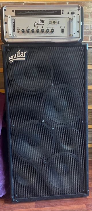 Amplificador para bajo y Speaker Aguilar