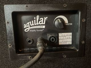 Amplificador para bajo y Speaker Aguilar