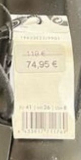 Zapato PIEL ADOLFO D. Precio hasta 31/3