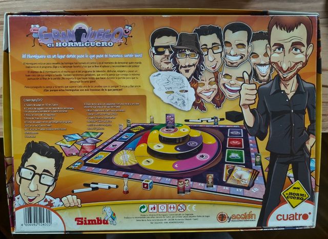 Juego mesa El Hormiguero