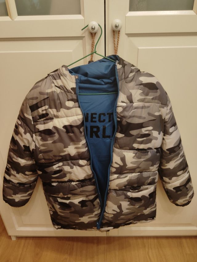 Plumas Reversible niño T6/7