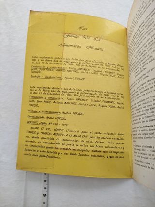 Las fuentes de la alimentación humana