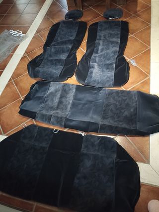 Fundas asientos coche juego completo a estrenar