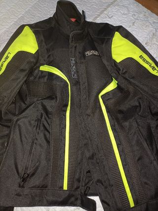Chaqueta moto mujer tallaS con sus protecciones 