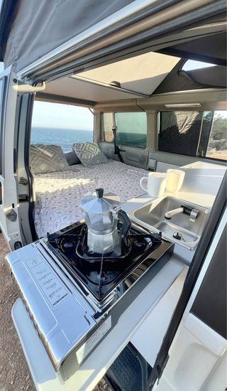 Camper Retro Multivan T4 1994 con Techo Elevable