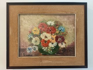 Dipinto quadro natura morta