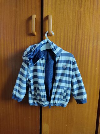 Cortavientos reversible 12-18meses