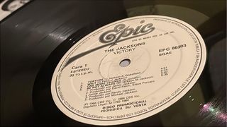 Promo LP Jacksons  Victory Spain Promocional