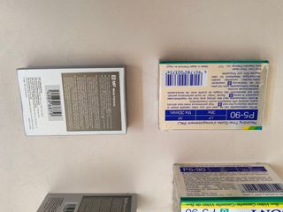 pack cintas de video V8 Sony y TDK