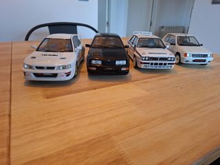 Lote coches a escala 1/18