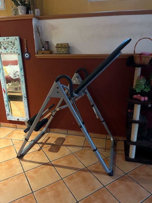 Maquina de colgarte boca abajo hasta dos metros