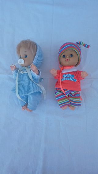 Coppia bambolotti anni 90
