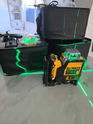 láser dewalt, nivel laser 12 linias 360°