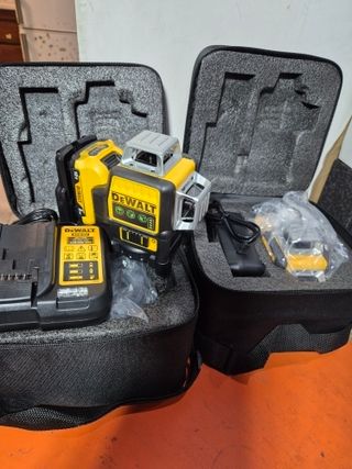 láser dewalt, nivel laser 12 linias 360°