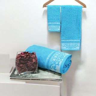 Juego toallas 3 piezas 100% Algodon 500gr