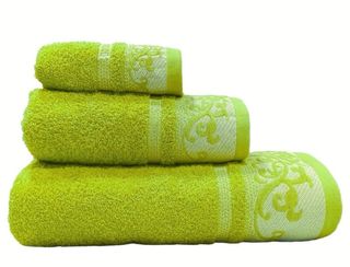 Juego toallas 3 piezas 100% Algodon 500gr