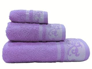 Juego toallas 3 piezas 100% Algodon 500gr