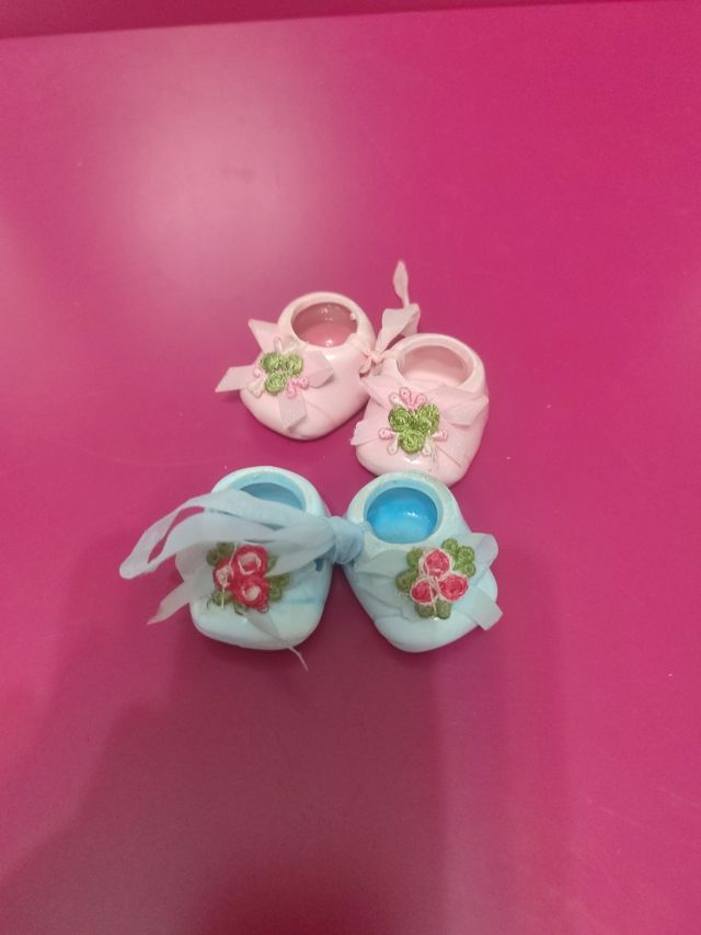 Sapatos cerâmicos vintage (porcelana)