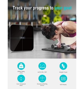 Bascula Digital Sinocare conexion App Bluetooth