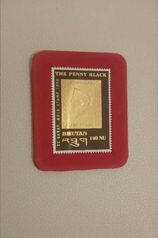 Sello de oro 22 kilates original