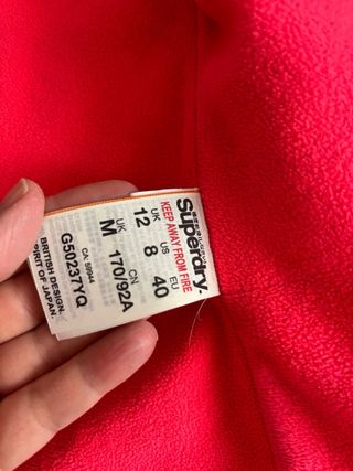 Chaqueta cortavientos Superdry Mujer