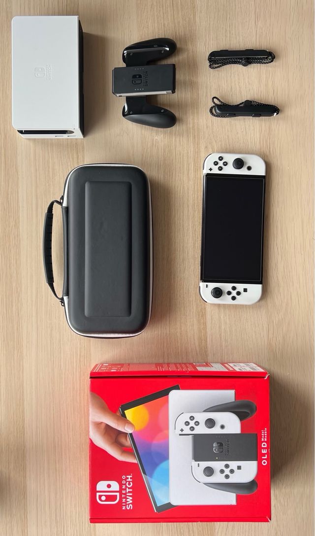 Nintendo Switch Oled Blanca