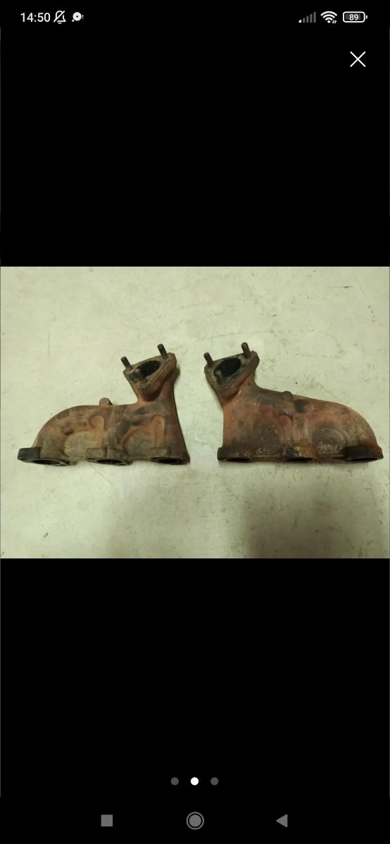 Colectores escape BMW E30