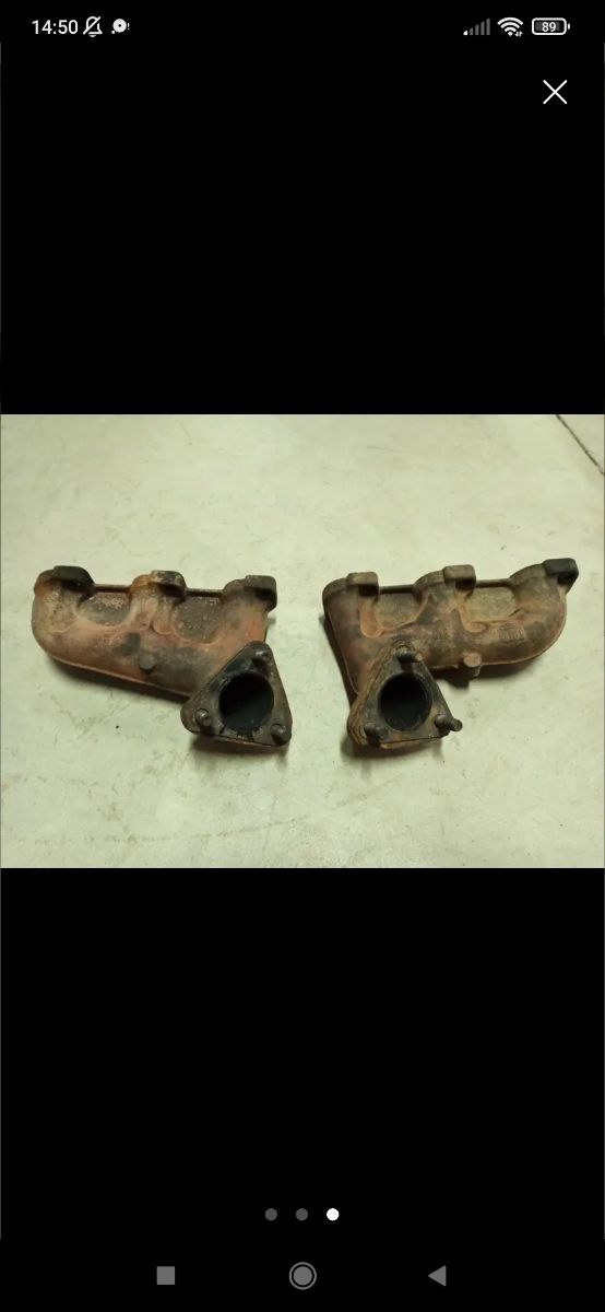 Colectores escape BMW E30