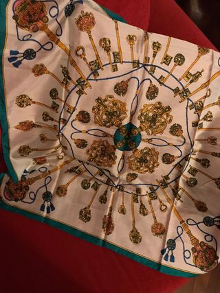 foulard pochette in seta