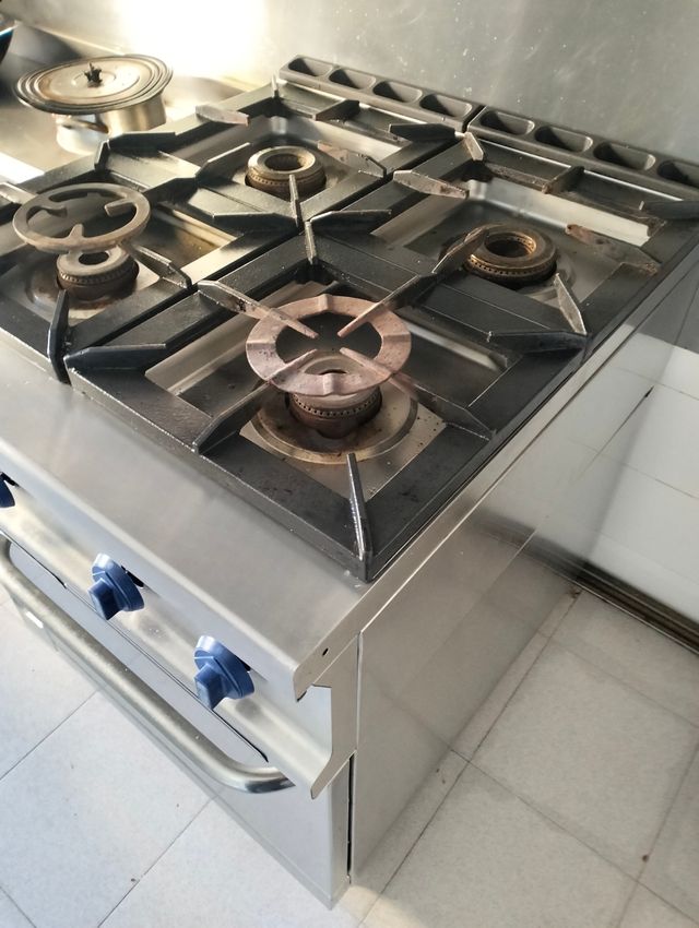 Cocina repagas cuatro fuegos