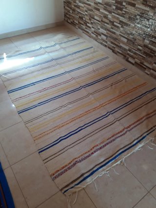 Alfombra de lana marroquí