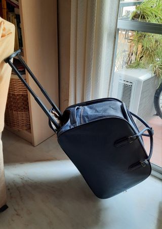 BOLSA MALETA DE VIAJE CON RUEDAS Y ASA EXTENSIBLE 