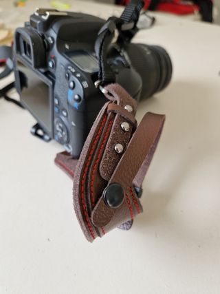 Muñequera para cámara fotográfica