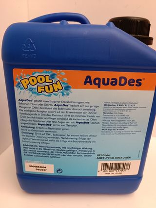 Liquido anti algas piscinas Söll 81456 AquaDes 2,5