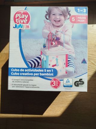 Cubo de actividades para niños