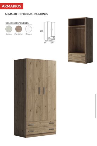 Armario de 2 3 y 4 puertas