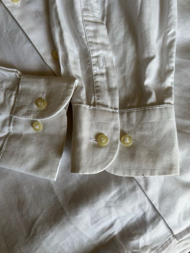 Camicia uomo P. NAME bianca in cotone