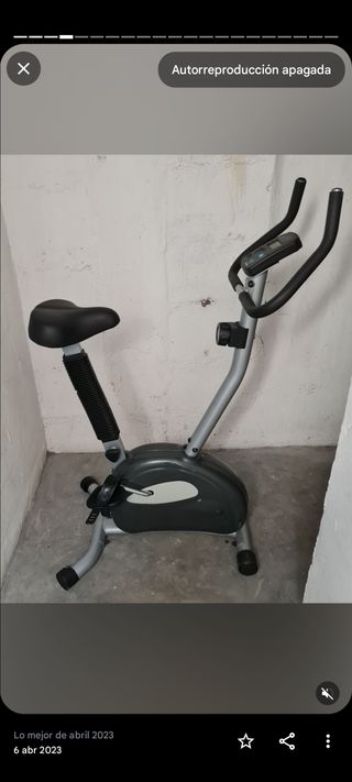 Bicicleta estática 