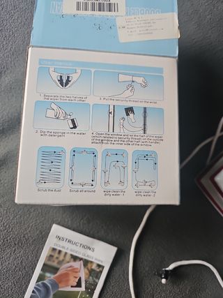 Limpiador de ventanas magnético