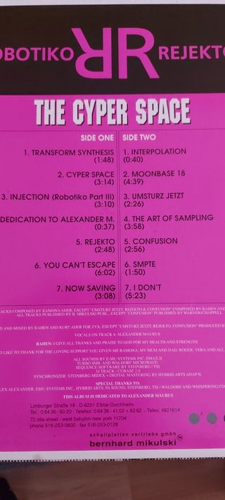 Robotiko Rejekto vinilo