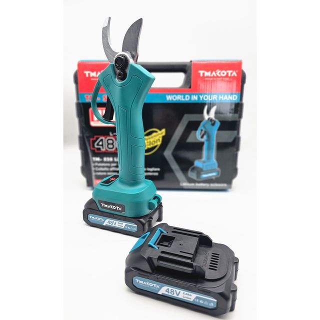 Forbice Elettrica con 2 Batteria Potatura Giardino