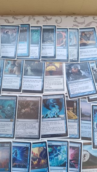 Mtg deck commander mono blue mill incompleto