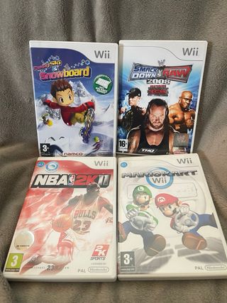 Lote juegos Wii