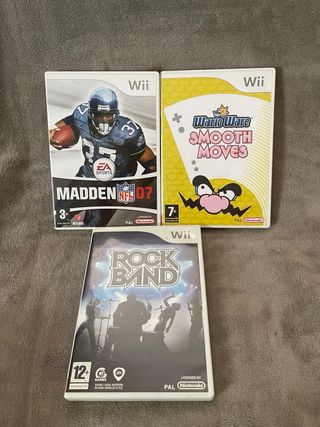 Lote juegos Wii
