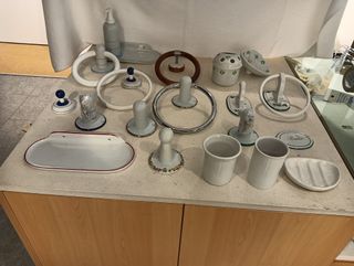 Accesorio de Baño de Porcelana.