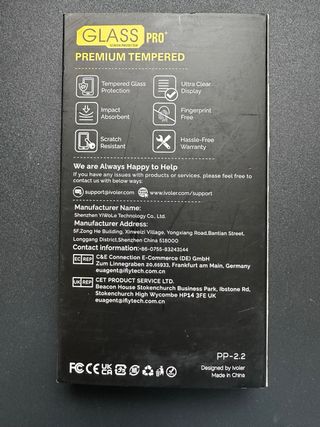 Funda y 3 cristales templados samsung galaxy