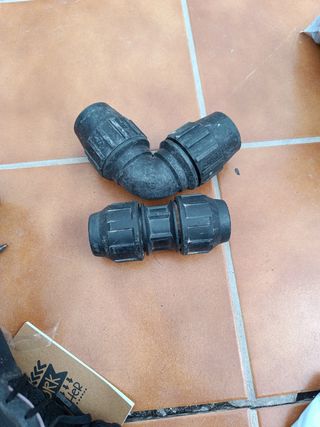 Lote de conexiones pp tuberías 32mm